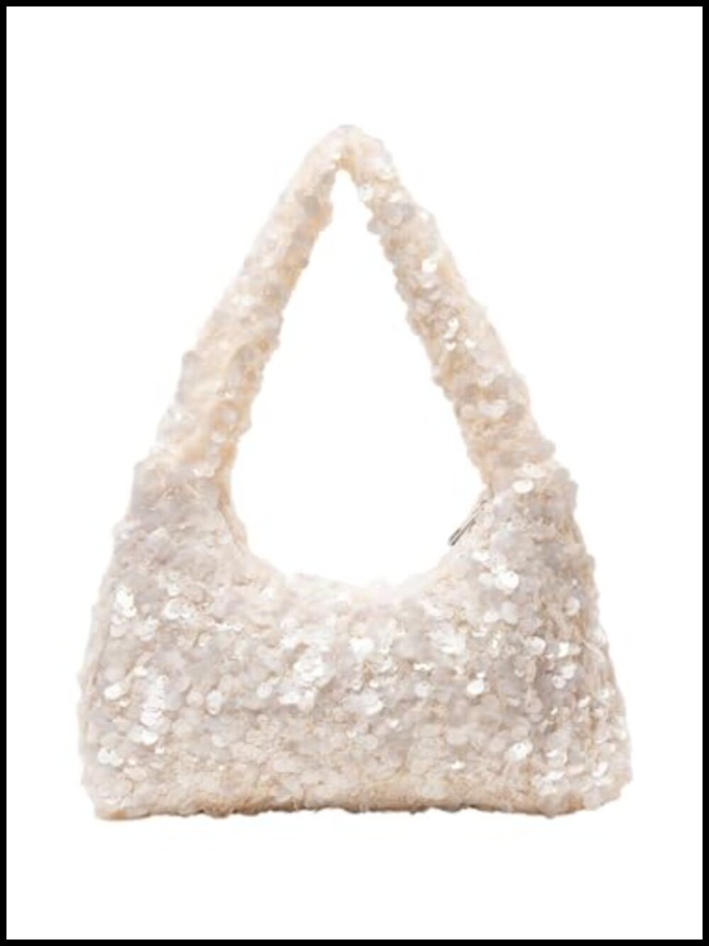 Sequin Sparkly Shoulder Bag Mini Evening Party Purse Top Handle